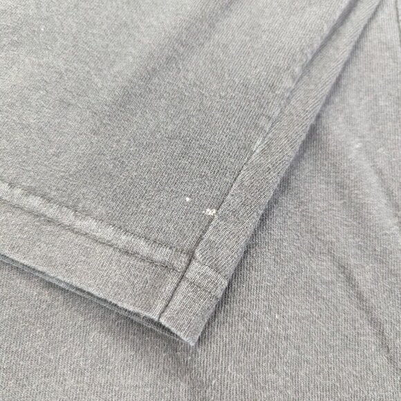 Tommy Hilfiger Denim Spellout logo Longsleeve Crew neck T-shirt Black Men's L - Picture 5 of 10